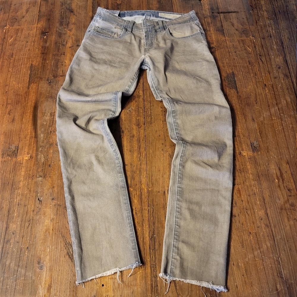 DIESEL Grupee Skinny Cropped 0815U Wash Jeans